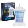 Brookstone Lantern Bug Zapper - Cordless & Rechargeable, 800V Stainless