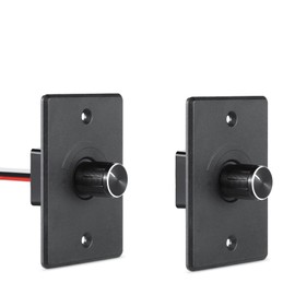 Acegoo 12V Dimmer Switch 2-Pcs, RV Light Dimmer High Side PWM Dimming Switch for Boat Camper Trailer Van Truck Cars, Works with LED Light Fixture, Halogen, Incandescent, Strip Lights