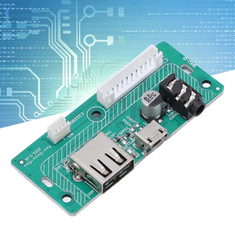 Speaker Charging Port Module USB and Audible Jack Quick Charging