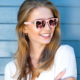 Perkanion Sunglasses Men's Polarised Sun Glasses for Men with UV400 Sunglasses Men Polarising Glasses Fishing Polar View Polarising Glasses Driving, Matte pink