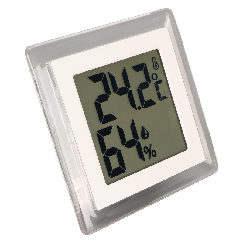 Digital Thermometer Hygrometer High Accuracy Symbols Display Backlit Temperature Humidity