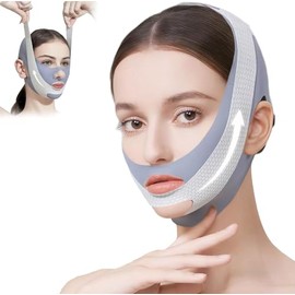 Lifting De Cara Correa, Bandas Faciales De Tonificación, Doble Chin Cinta, Correa Adelgazante Facial, Mascarilla Con Forma De V, Elimina La Flacidez D