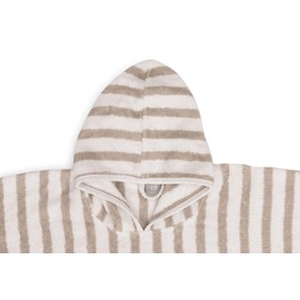 Jollein Badeponcho Kinder 1-3 Jahre - Terry, Olive Green - 100% Baumwolle - Frottee - GOTS-Zertifiziert - Kapuzenhandtuch für Mädchen und Jungen - Olivgrün