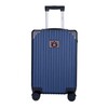 Denco 21-inch Two-Toned Hardside Carry-On Luggage Spinner, Navy