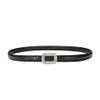 Yuangu Women Rhinestone Leather Belt, Womens Leather Belt with Crystal