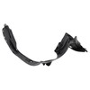 TRQ Front Left Inner Fender Liner Black Drivers Side Compatible
