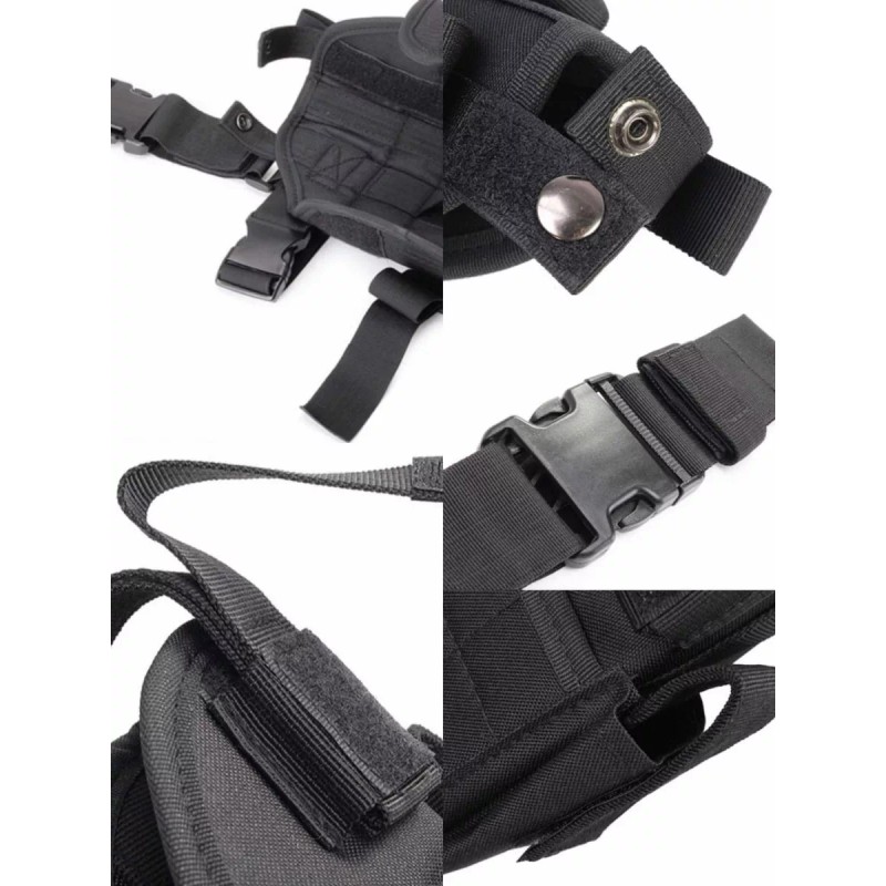 BOSSCO Funda Para Pistola Táctica De Pierna Y Muslo Arnés