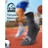 TENYSAF Compression Sport Running Socks: Athletic Socks for Men Women