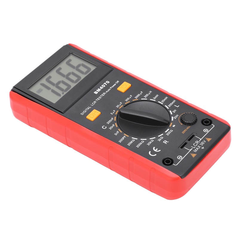BM4070 Multimeter LCD Compact Portable PowerSaving Durable Industrial Resistance Meter