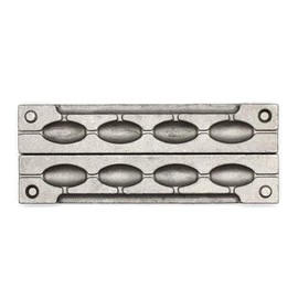 Dimatteo Bean Sinker Mold with 4 Cavities and 1.5-Ounce,Without Handle