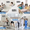 18.5" Extra Large Amotic Digital Wall Clock Battery Operated Atomic