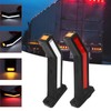 2pcs LED Side Marker Light IP67 Waterproof 12‑24V Indicator Lamp
