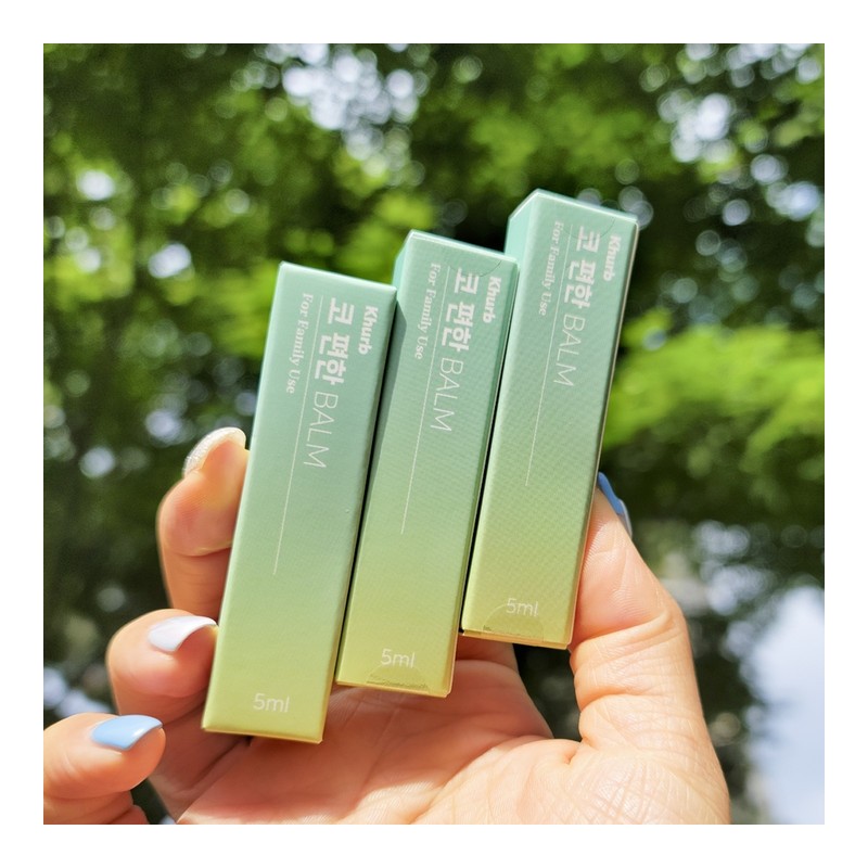 Cheongbigo oil, stuffy nose, stuffy nose, portable 5ml 4 packs