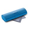 FEFI - Stabiles Hardcase Brillenetui im bunten Leinen-Look (blau)