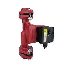 ZYIY 115V Booster Pump 3-Speed Hot Water Pressure Booster Pump for Home Boiler Circulation Pump 1" Flange Recirculating Booster Pump Circulator Shower Booster Pump for Solar Water Heater/Faucet