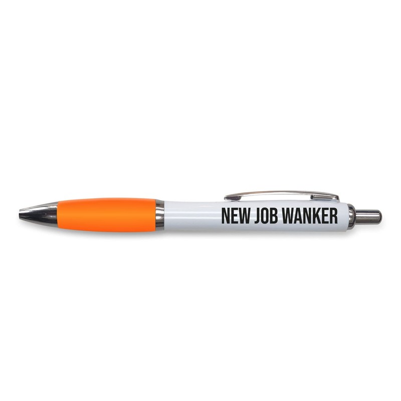 Tongue in Peach Funny Novelty Push Pen Gift | Ballpoint