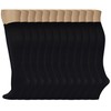 SUMONA 12 Pairs Pack Women Opaque Soft Stretchy Spandex Trouser