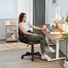 VECELO Desk Chair, Home Office Swivel Chairs PU Leather Height