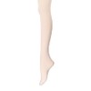 Tabio 60-Denier Premium Tights, Made in Japan, Solid Colors, white