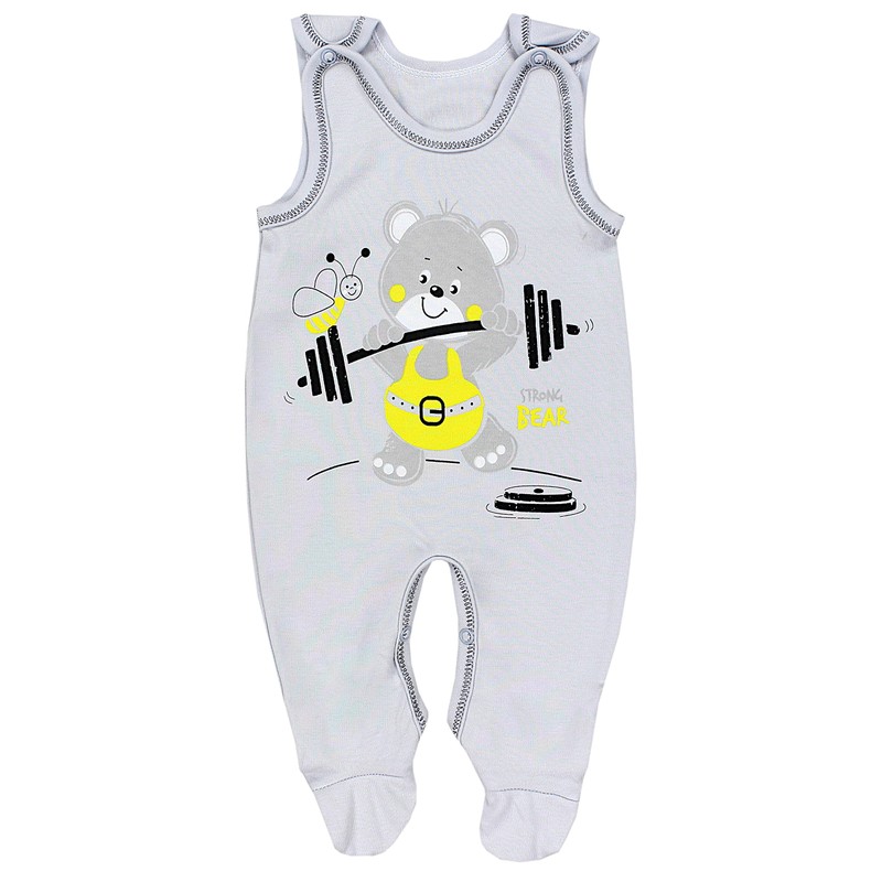 TupTam Unisex Baby Romper with Print (German Text), Set of