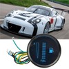 Motorcycle Fuel Level Gauge 52mm Housing Diameter LED Light Display
