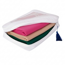 The Cashmere Choice Cashmere Storage Bags for Clothes, Sweaters, Scarves – 100% Cotton Garment Bag – Standard Size