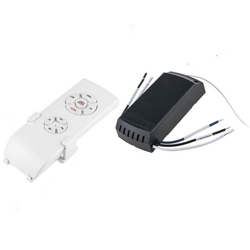 Fandian Universal Ceiling Fan Remote Control Kit with Light and