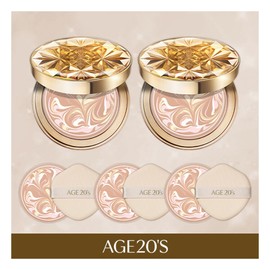 Age to Wenness Essence Pact Royal Gold Original 2+Refill 3 1. No. 21 / 에이지투웨니스 에센스 팩트 로얄 골드 본품2+리필3 1. 21호