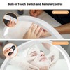 Mznoo Half Moon Light for Nail Desk wtih Phone Holder,