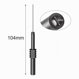 Cleqee Back Sample Pins Flexible Bendable Test Probes Pack of 10