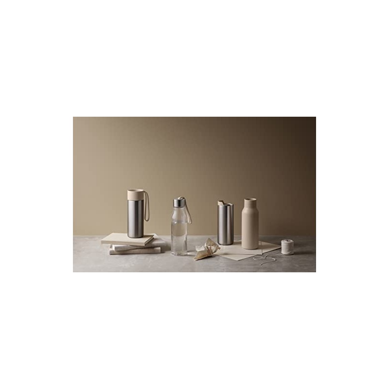 EVA SOLO Drinking Bottle 0.5 L Soft Beige Made of