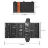 Linkidea Pocket Knife Display Bag, Tactical Knives Roll Bag, Folding