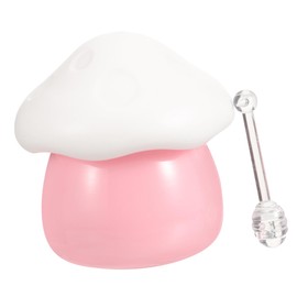 FOMIYES 5sets Travel Toiletries Lip Balm Containers Reusable Makeup Jar Lids for Lip Scrub Lipstick Creams