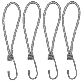 GARDENIX expander hooks, pack of 25 bungees with hooks for tarpaulins, nets, banners, tent.