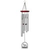 Chimesofyourlife E4223 Wind Chime, Norfolk Terrier/Silver, 19-Inch