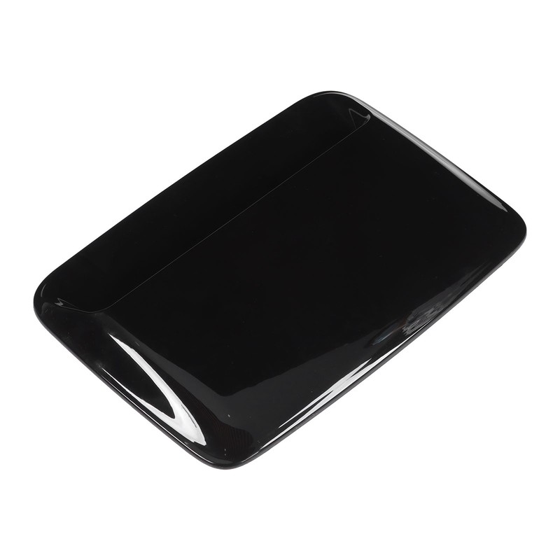 Hood Scoop Cover Universal for Automobile Modification Replacement RefurbishmentGlossy Black