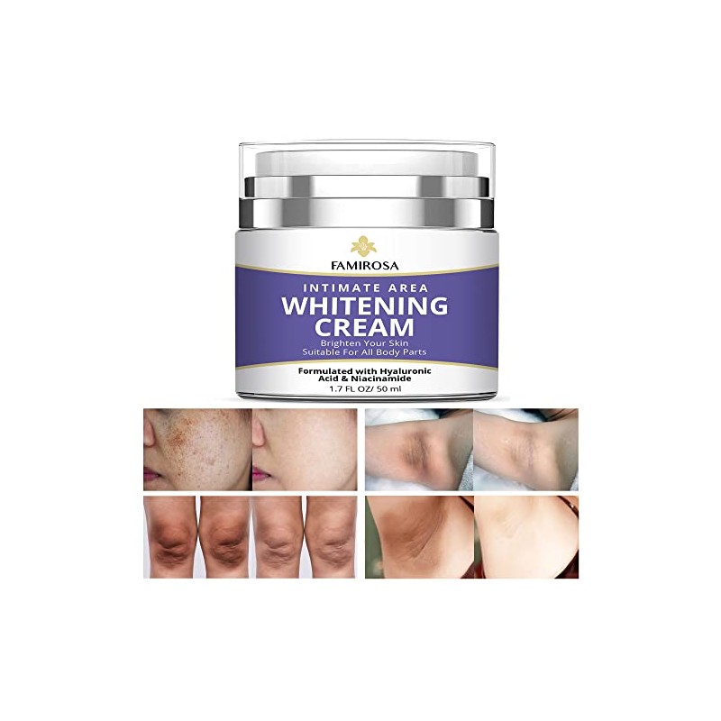 FAMIROSA- Corrector de manchas oscuras en la zona íntima: crema
