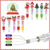 Deepton Christmas Multi Coloured Pens 4 in 1, Retractable Ballpoint