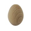 Woode World - 5x Large Wooden Eggs solid decoupage plain