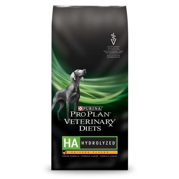 Purina Pro Plan Veterinary Diets HA Hydrolyzed Chicken Flavor Canine Formula Dry Dog Food - 25 lb. Bag
