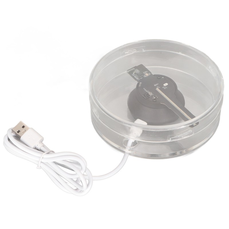 3D Hologram Fan 48 LEDs WiFi APP Remote Control Built