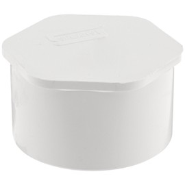 Spears 449 Series PVC Pipe Fitting, Plug, Schedule 40, 1-1/2" Spigot