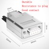ANMBEST 2PCS DB9 Breakout Connector, Solderless Metal Shell RS232 D-SUB
