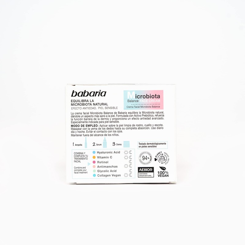 BABARIA Cream Facial Microbiota Balance 50 ml