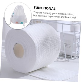 TOVINANNA 2pcs Pure Cotton Facial Washcloth Cotton Pad Disposable Beauty Facial Towel Travel Towel