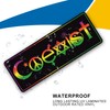 Coexist Symbol Magnet Decal - 3x8 Inches, Automotive Magnet for