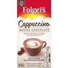 Folgers Mocha Chocolate Flavored Cappuccino Mix Packets, Instant Coffee Beverage,