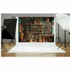 Winter Christmas Santa's Workshop Photography Background Winter Family Holiday Party