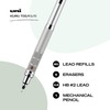 Uniball Kuru Toga Elite Mechanical Pencil Starter Kit with Silver