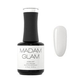 Madam Glam - Gel Polish 15ml 0.5 fl/oz - UV/LED Lamp - Chip-Free, Long-Lasting, HEMA Free, TPO Free, Vegan & Cruelty Free - Healthy Formula (Rich Red)
